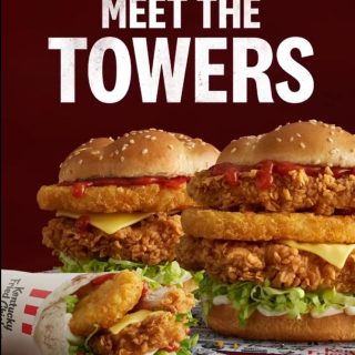 KFC Tower Range Returns Featuring New Tower Twister 3