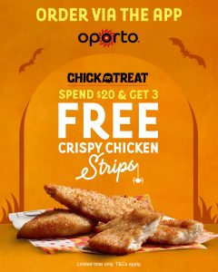 DEAL: Oporto - 3 Free Crispy Chicken Strips with $20 Spend via Online or App (until 3 November 2024) 1