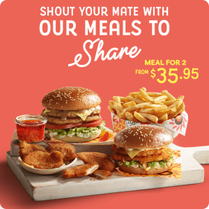 DEAL: Oporto - $35.95 Meal for Two 1