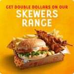 DEAL: Oporto – Double Rewards Dollars with Skewer Range Purchase (until 27 October 2024)