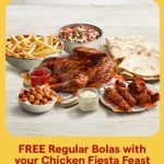 DEAL: Oporto – Free Regular Chicken Bolas with Chicken Fiesta Feast via Online or App (until 8 December 2024)