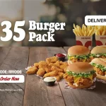 DEAL: Red Rooster – $35 Burger Pack via Delivery Online or App (until 10 November 2024)