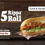 DEAL: Red Rooster – $5 Rippa Roll via Click & Collect Online or App (until 3 November 2024)