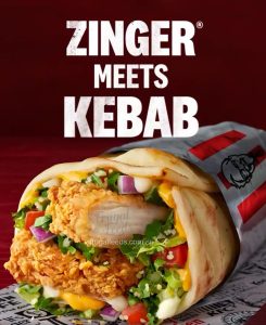 KFC Introduces New Zinger Kebab & Original Crispy Kebab Available at Selected Stores 1