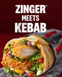 KFC Introduces New Zinger Kebab & Original Crispy Kebab Available at Selected Stores 3