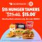 DEAL: Hungry Jack's - $15 Hunger Tamers Meal for New Users via DoorDash (until 31 December 2024) 33