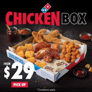 DEAL: Domino's $29 Chicken Box 10