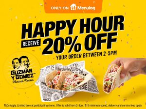 DEAL: Guzman Y Gomez - 20% off with $15 Spend Between 2-5pm via Menulog (until 1 December 2024) 4