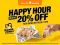 DEAL: Guzman Y Gomez - 20% off with $15 Spend Between 2-5pm via Menulog (until 1 December 2024) 2