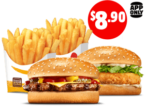 DEAL: Hungry Jack's - $1 Family Bundle for New Targeted Uber Eats Customers (Normally $29.95) 15