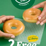 DEAL: Krispy Kreme – 2 Free Original Glazed Doughnuts In-Store (13 November 2024)