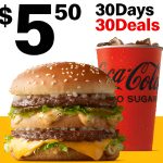 DEAL: McDonald’s – $5.50 Big Mac & Small Soft Drink on 12 November 2024 (30 Days 30 Deals)