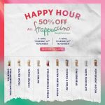 DEAL: Starbucks – 50% off Frappuccinos (4-6pm 14 & 21 November 2024)